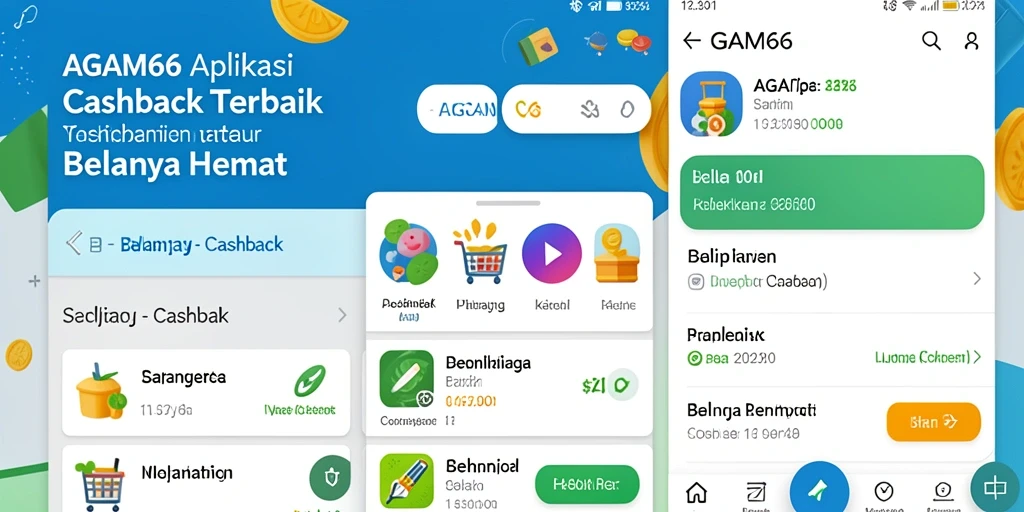 Antarmuka AGAM66 yang menarik dan mudah digunakan untuk cashback.