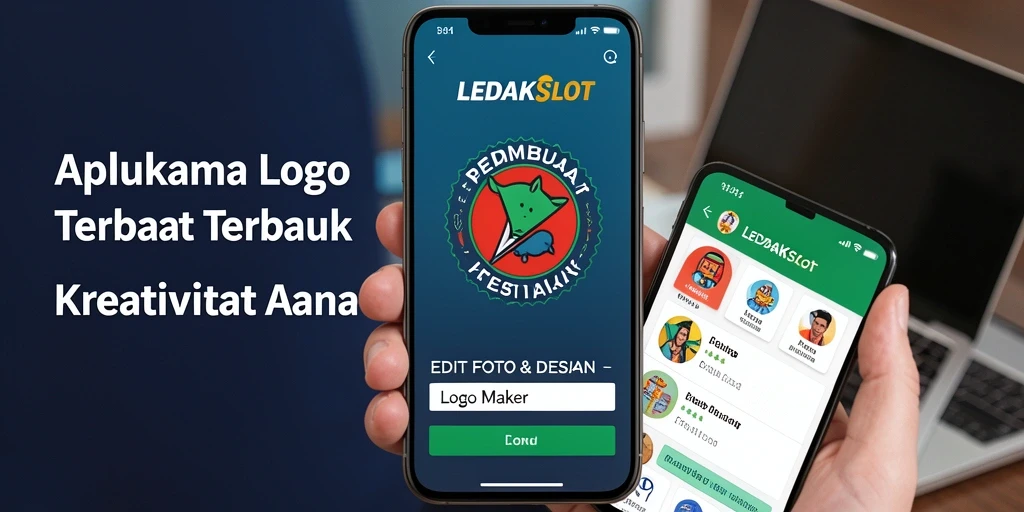 Antarmuka pengeditan logo yang intuitif dan menarik dari LEDAKSLOT.