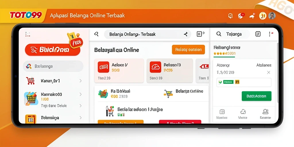 Antarmuka pengguna TOTO99 yang intuitif dan menarik untuk belanja online.