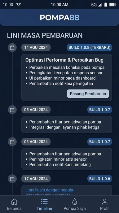 Riwayat Versi pompa88 untuk Pengguna Android
